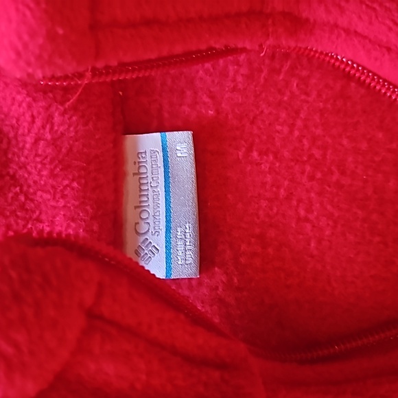 Women's red Columbia jacket - Picture 3 of 4